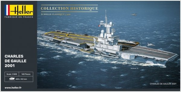 Heller 81072 Ch.De Gaulle 1/400 S-90