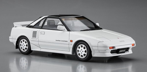 Hasegawa HC45-21145 Toyota MR2 (AW11) Late Version G-Limited Super Charger (T Bar Roof) (1988) 1/24