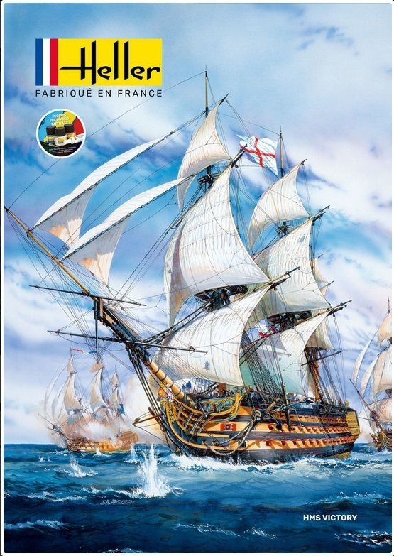 Heller 58897 Starter Kit - HMS Victory