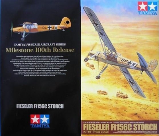 Tamiya 61100 Fieseler Fi156C Storch