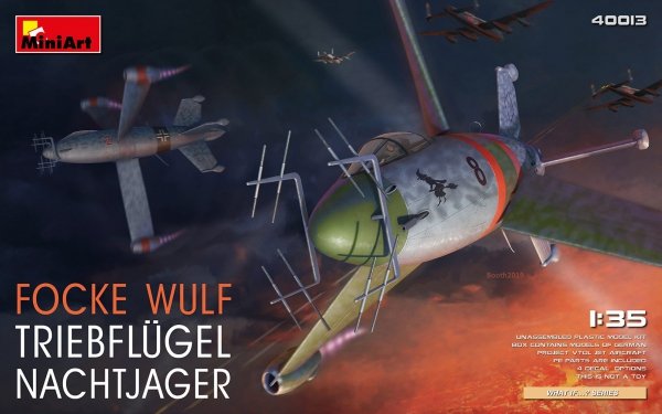 Mini Art 40013 FW Triebflugel Nachtjeager 1/35