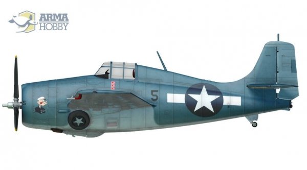 Arma Hobby 70048 F4F-4 Wildcat Model Kit 1/72