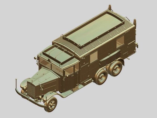 Icm 35462 Krupp L3H163 Kfz.72 Radio