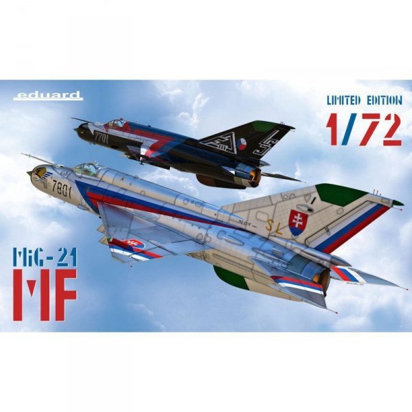 Eduard 2127 Mig-21MF in Czech & Czechoslovak