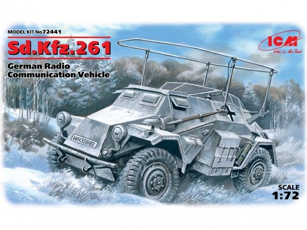 Icm 72441 Ger. Radio Com. Veh. 1/72