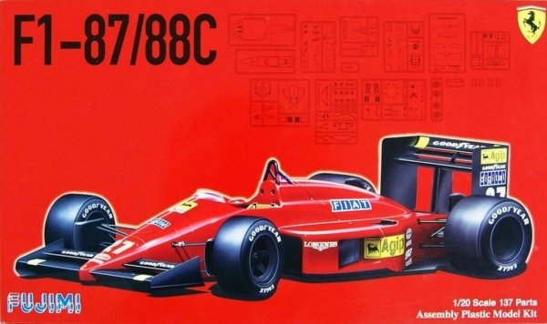 Fujimi 091983 1/20 GP-6 Ferrari F1 87/88C