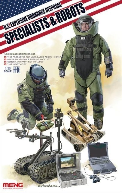 Meng HS-003 Us Explosive Ordnance Disposal