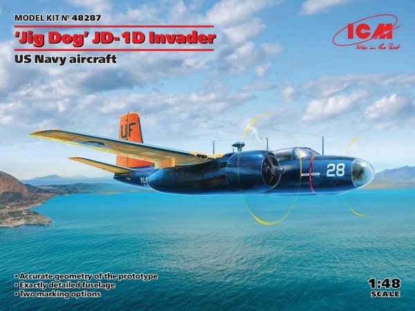 ICM 48287 JD-1D, U.S. Navy utility aircraft