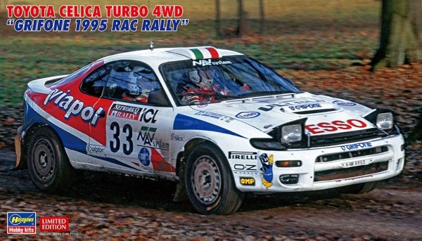 Hasegawa 20594 1/24 Toyota Celica Turbo 4WD `Grifone 1995 RAC Rally`