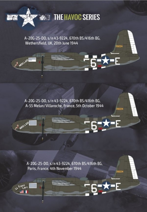 HK Models 01E039 1/32 Douglas A-20G Havoc