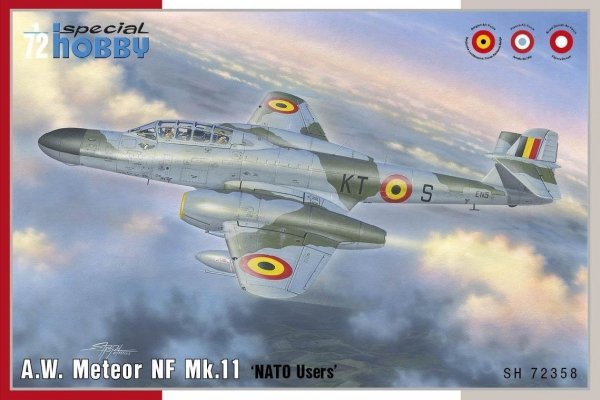 Special Hobby 72358 A.W. Meteor NF Mk.11 ‘NATO Users’