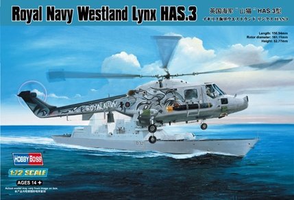 Hobby Boss 87237 1/72. Royal Navy Westland Lynx Ha