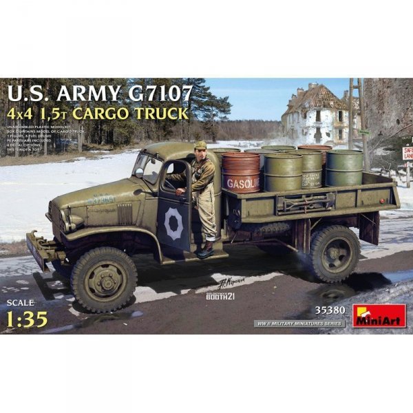 Mini Art 35380 US Army G7107 4x4 1,5t Cargo Truck 1/35