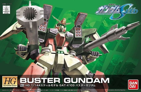 Bandai 60360 HG 1/144 R03 BUSTER GUNDAM BL GUN60360 ID [   ]