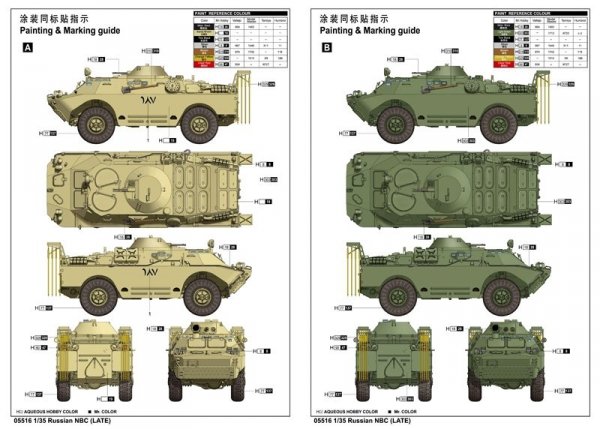 Trumpeter 05516 Russian Nbc ( Late ) 1/35