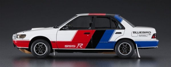 Hasegawa HC35-21135 Nissan Bluebird 4Door Sedan SSS-R (U12) Early (1987) 1/24