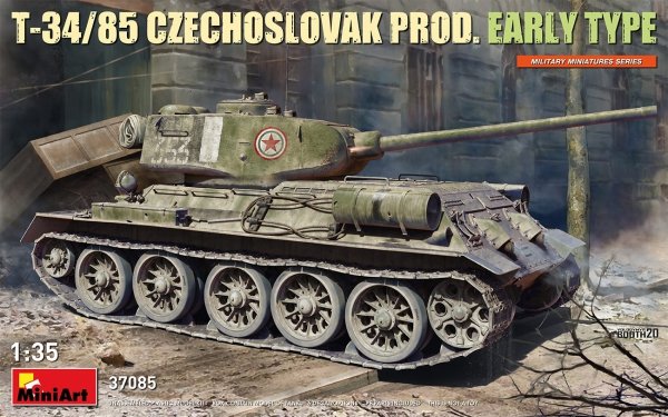 Mini Art 37085 T-34/85 Czechoslovak prod. Early type 1/35