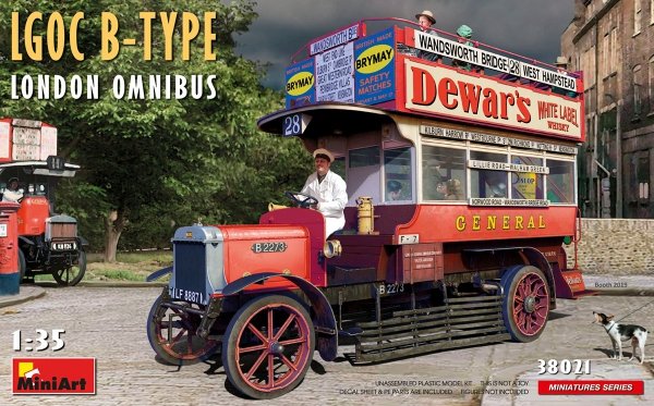 Mini Art 38021 LGOC B-Type London Omnibus 1/35