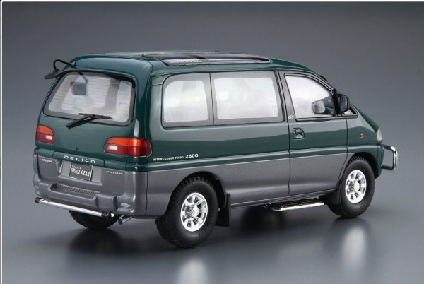 Aoshima 06140 1/24 MC#96 Mitsubishi PE8W Delica Space Gear '96