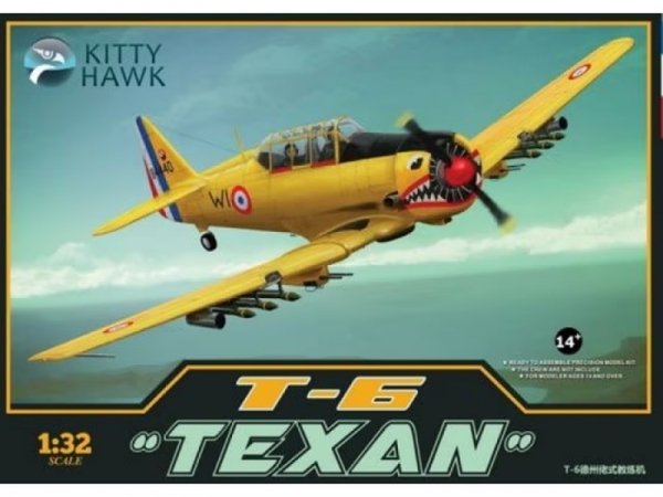 Kitty Hawk/Zimi Model 32002 Harvard II /T-6 Texan/ 1/32