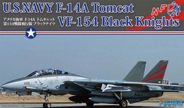 Fujimi 722795 1/72 F-3  F-14A Tomcat  Black Knight