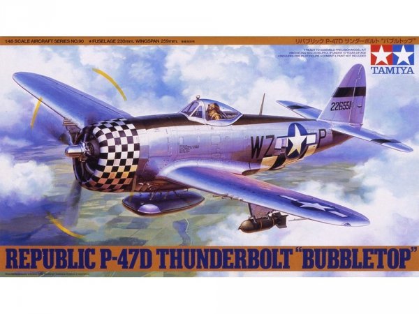 Tamiya 61090 P-47D Thunderbolt Bubbletop