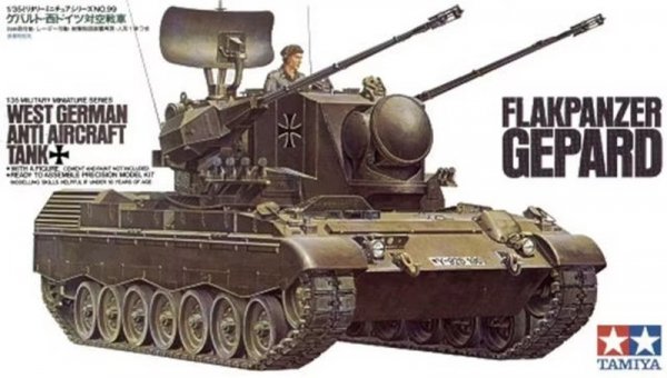 Tamiya 35099 Flakpanzer Gepard 1/35