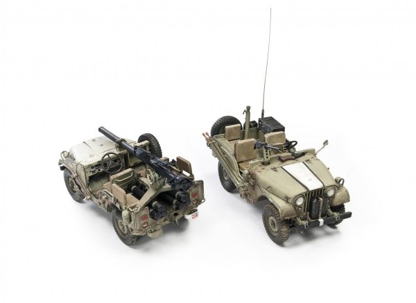 AFV Club AF35S99 IDF M38A1 Series reconnaissance/fire support Jeep 1/35