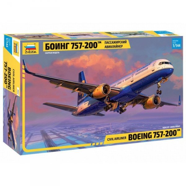 Zvezda 7032 Civil Airliner Boeing 757-200