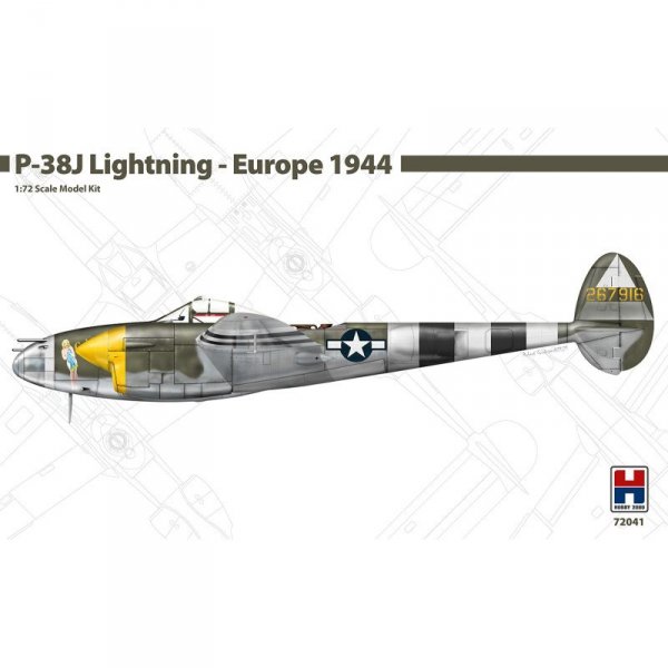 Hobby 2000 72041 P-38J Lightning - Europe 1944