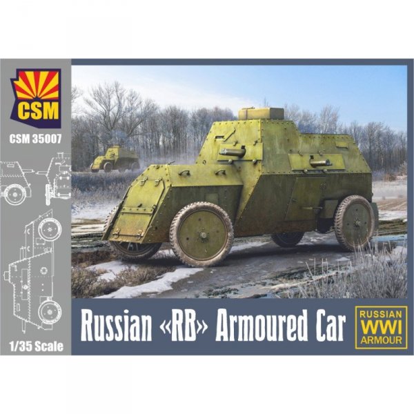 Copper State Models 35007 Russian &quot;RB&quot; Armoured Car Russian WWI Armour