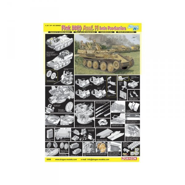 Dragon 6590 Flak 38(T) M Late