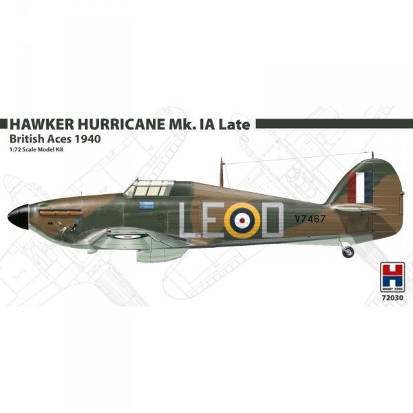 Hobby 2000 72030 Hawker Hurricane Mk. Ia Late