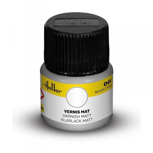 Heller Acrylic Paint 049 Varnish Matt 12 ml
