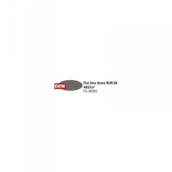 Italeri 4853 Akryl Flat Grey Green RLM. 66
