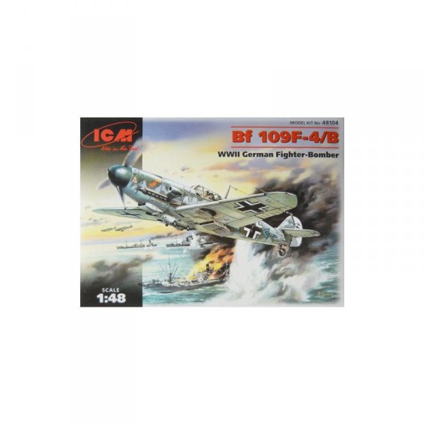 Icm 48104 Bf 109F-4/B          1/48