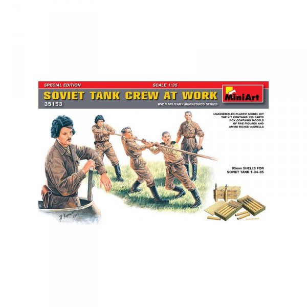 Mini Art 35153 Sov. Tank Crew At W.