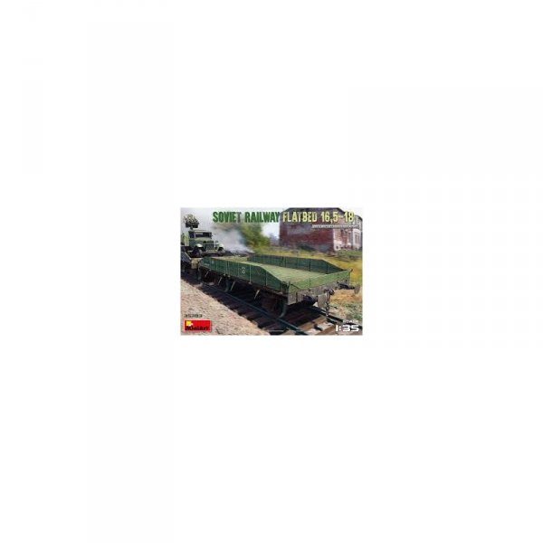 Mini Art 35303 Soviet Railway Flatbed 16,5-18t