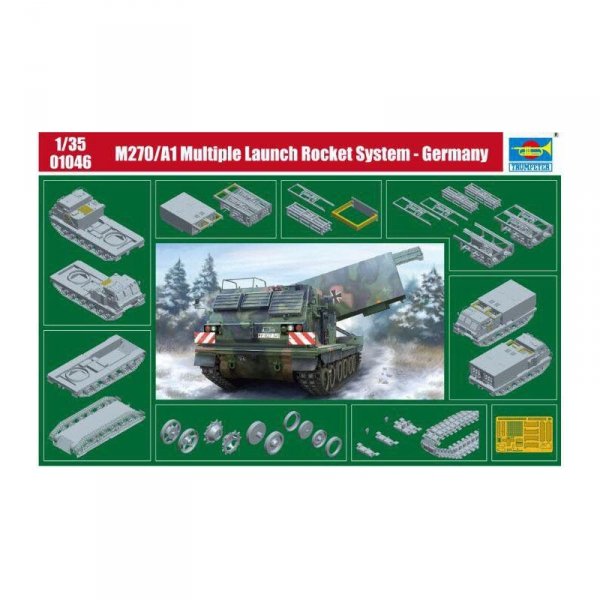 Trumpeter 01046 M270/A1 Multiple Launch System