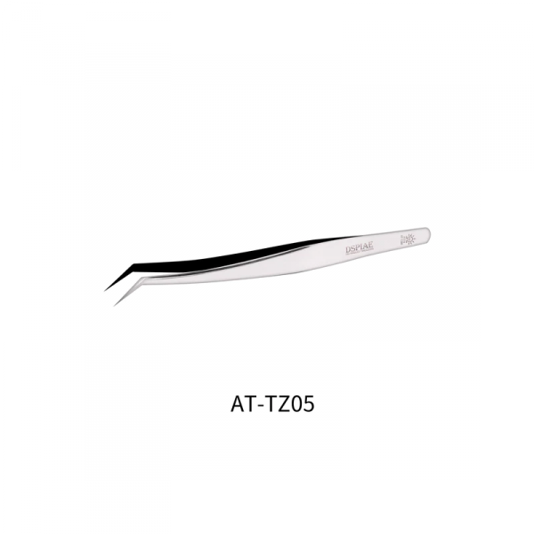 DSPIAE AT-TZ05 Stainless Steel Tweezers with angular tip