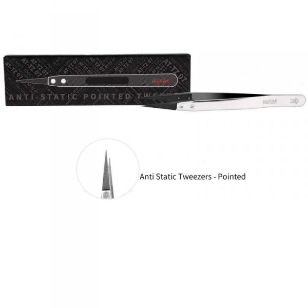 DSPIAE AT-TZ07 Anti-Static Tweezers – Pointed