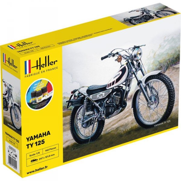 Heller 56902 Starter Kit - Yamaha TY 125 1/8