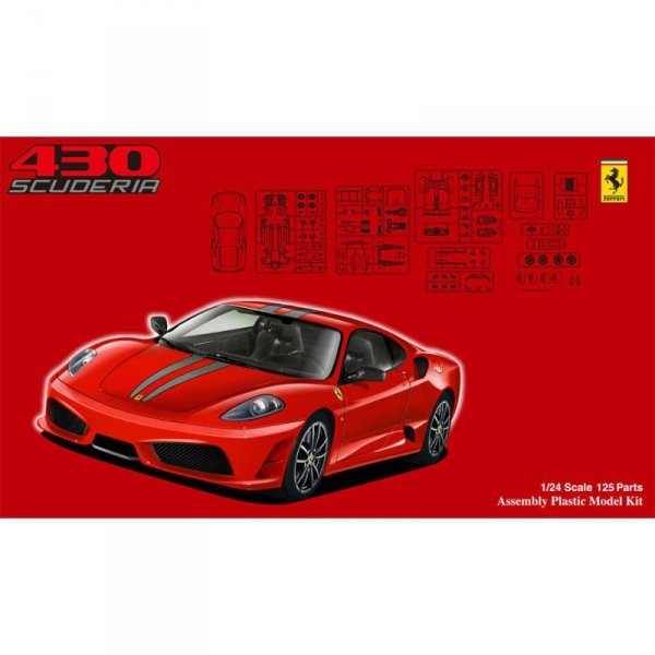 Fujimi 123363 1/24 RS-55 Ferrari F430 Scuderia