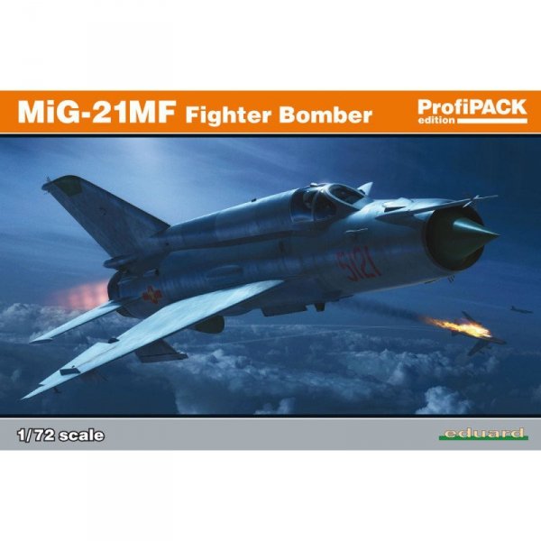 Eduard 70142 MIG-21MF Fighter-Bomber 1/72