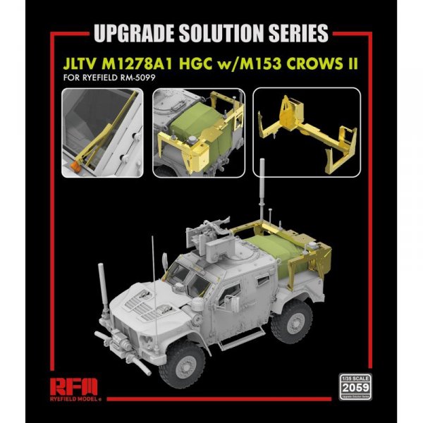 RFM 2059 Upgrade Solution Series JLTV M1278A1 HGC w/M153 CROWS II 1/35