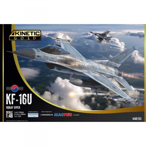 Kinetic 48153 KF-16U ROKAF Viper 1/48