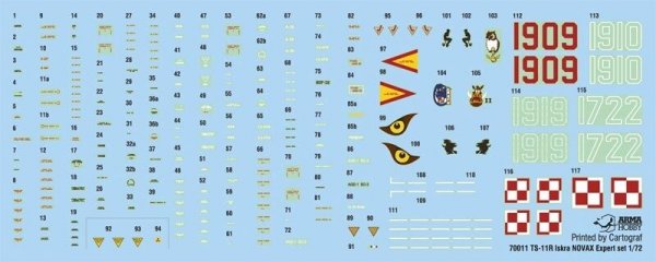 Arma Hobby 70011 TS-11 Iskra R Novax  Ekspert set 1/72