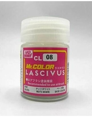 Mr.Color Lascivus CL08 18ml Gloss Nuts White Base Color