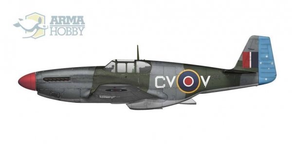 Arma Hobby 70038 Mustang P-51 B/C Expert set 1/72
