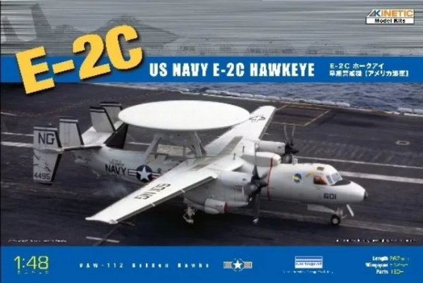 Kinetic 48013 1/48 E-2C Hawkeye Usa